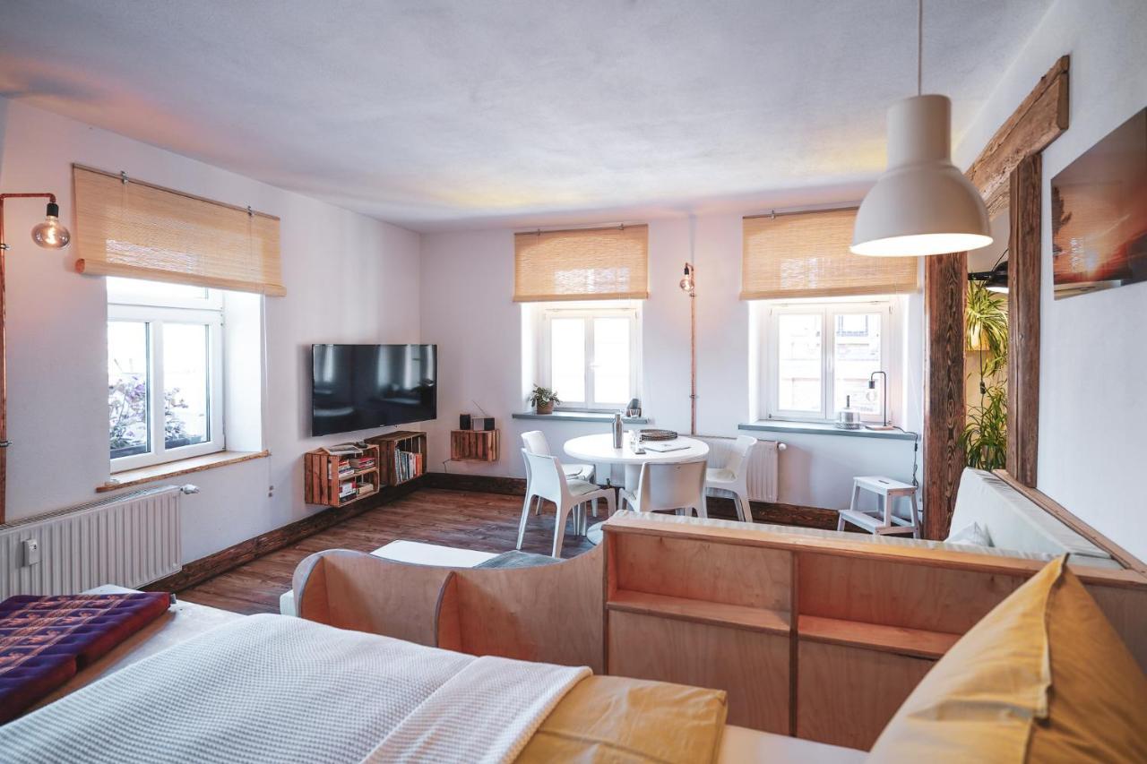 Studio Zur Alten Post: Historic Zittau Apartment with Altstadt Views Exterior photo